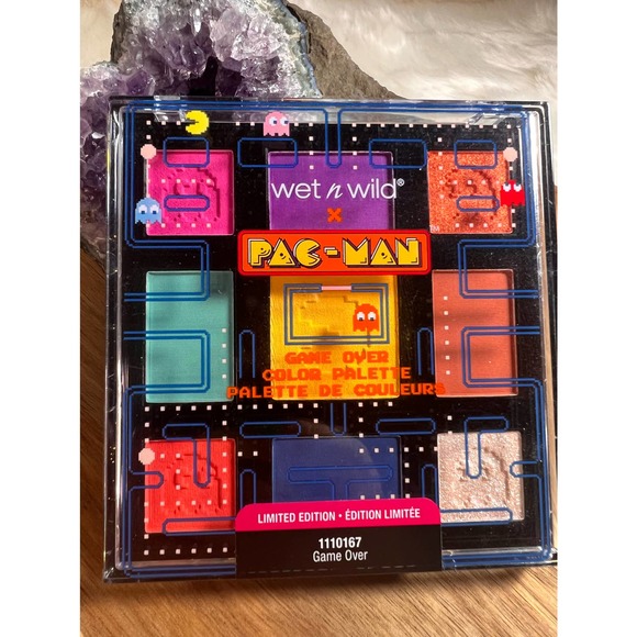 Wet N Wild x Pac Man Game Over Eyeshadow Palette NWT - Picture 1 of 6